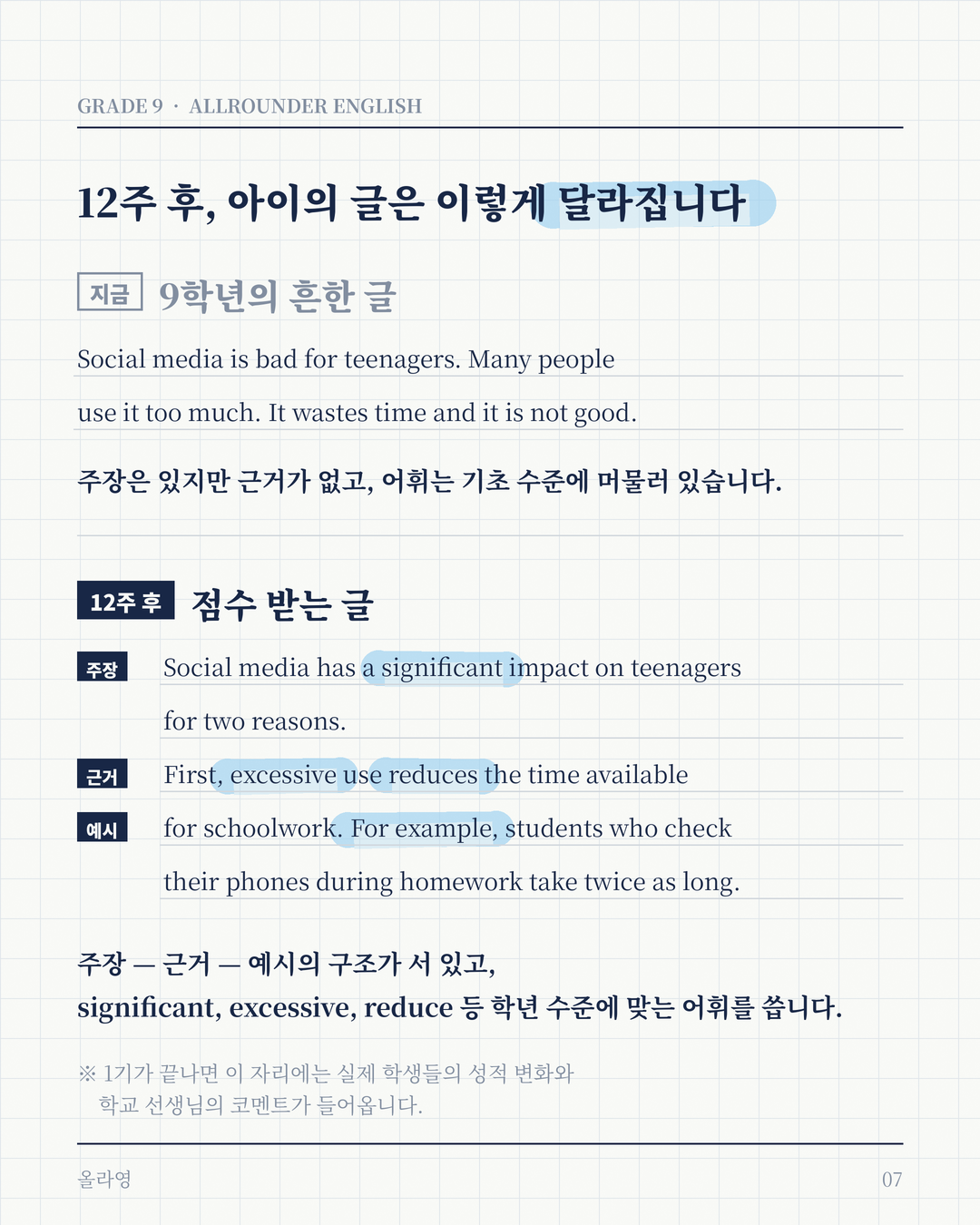 G9 Medium Voca+Writing 상세 정보 7
